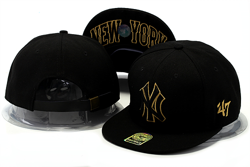 MLB New York Yankees NE Snapback Hat #151